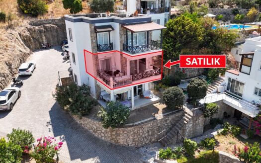Yalıkavak Gökçebelde Full Deniz Manzaralı 90 m² Bahçeli 2+1